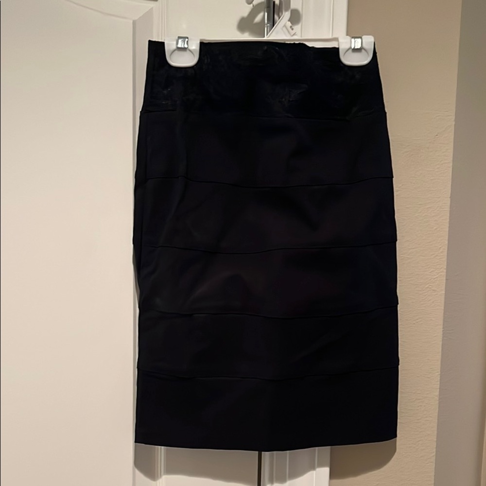 Elegant Black Women's pencil Skirt
